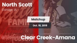 Matchup: North Scott vs. Clear Creek-Amana 2019