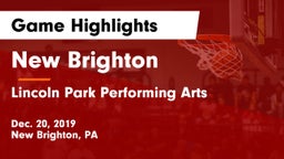 New Brighton  vs Lincoln Park Performing Arts  Game Highlights - Dec. 20, 2019
