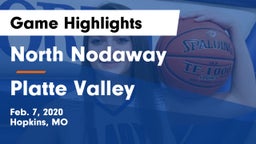 North Nodaway  vs Platte Valley  Game Highlights - Feb. 7, 2020