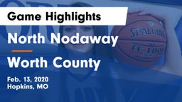 North Nodaway  vs Worth County  Game Highlights - Feb. 13, 2020