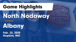 North Nodaway  vs Albany  Game Highlights - Feb. 22, 2020