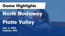 North Nodaway  vs Platte Valley  Game Highlights - Feb. 4, 2022