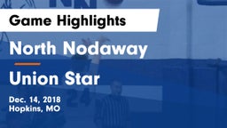 North Nodaway  vs Union Star Game Highlights - Dec. 14, 2018