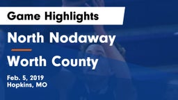 North Nodaway  vs Worth County Game Highlights - Feb. 5, 2019