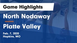 North Nodaway  vs Platte Valley  Game Highlights - Feb. 7, 2020