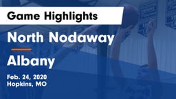 North Nodaway  vs Albany  Game Highlights - Feb. 24, 2020