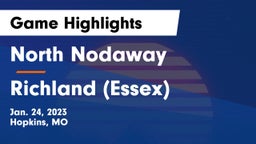North Nodaway  vs Richland (Essex)  Game Highlights - Jan. 24, 2023