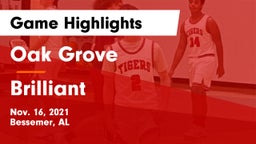 Oak Grove  vs Brilliant  Game Highlights - Nov. 16, 2021