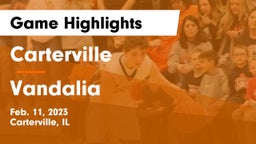 Carterville  vs Vandalia  Game Highlights - Feb. 11, 2023