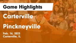 Carterville  vs Pinckneyville  Game Highlights - Feb. 16, 2023