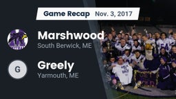 Recap: Marshwood  vs. Greely 2017