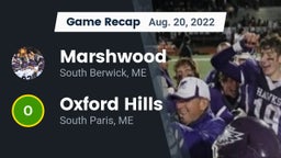 Recap: Marshwood  vs. Oxford Hills  2022