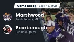Recap: Marshwood  vs. Scarborough  2022