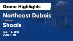 Northeast Dubois  vs Shoals  Game Highlights - Feb. 13, 2018