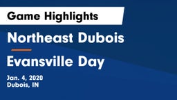 Northeast Dubois  vs Evansville Day Game Highlights - Jan. 4, 2020