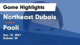 Northeast Dubois  vs Paoli  Game Highlights - Jan. 15, 2021