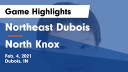 Northeast Dubois  vs North Knox  Game Highlights - Feb. 4, 2021