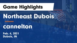 Northeast Dubois  vs cannelton Game Highlights - Feb. 6, 2021