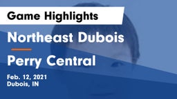 Northeast Dubois  vs Perry Central  Game Highlights - Feb. 12, 2021