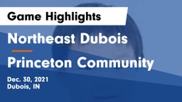 Northeast Dubois  vs Princeton Community  Game Highlights - Dec. 30, 2021