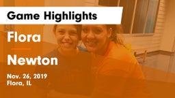 Flora  vs Newton  Game Highlights - Nov. 26, 2019