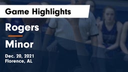 Rogers  vs Minor  Game Highlights - Dec. 20, 2021