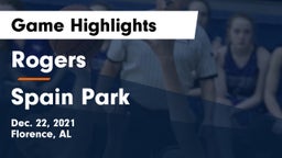 Rogers  vs Spain Park  Game Highlights - Dec. 22, 2021