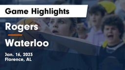 Rogers  vs Waterloo  Game Highlights - Jan. 16, 2023