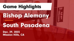 Bishop Alemany  vs South Pasadena  Game Highlights - Dec. 29, 2023