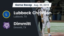 Recap: Lubbock Christian  vs. Dimmitt  2019