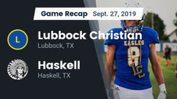 Recap: Lubbock Christian  vs. Haskell  2019