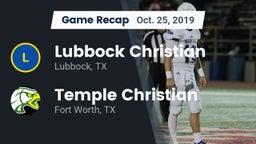 Recap: Lubbock Christian  vs. Temple Christian  2019