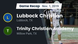 Recap: Lubbock Christian  vs. Trinity Christian Academy 2019