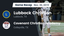 Recap: Lubbock Christian  vs. Covenant Christian Academy 2019