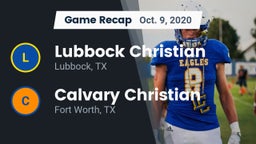 Recap: Lubbock Christian  vs. Calvary Christian  2020