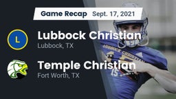 Recap: Lubbock Christian  vs. Temple Christian  2021