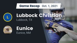 Recap: Lubbock Christian  vs. Eunice  2021