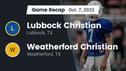 Recap: Lubbock Christian  vs. Weatherford Christian  2022