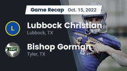 Recap: Lubbock Christian  vs. Bishop Gorman  2022
