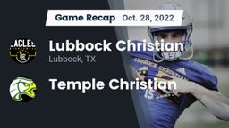 Recap: Lubbock Christian  vs. Temple Christian  2022