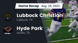 Recap: Lubbock Christian  vs. Hyde Park  2023