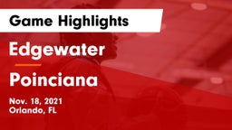 Edgewater  vs Poinciana  Game Highlights - Nov. 18, 2021