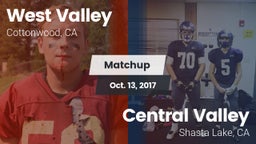 Matchup: West Valley High vs. Central Valley  2017