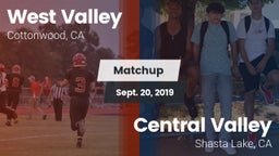 Matchup: West Valley High vs. Central Valley  2019