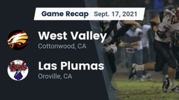 Recap: West Valley  vs. Las Plumas  2021