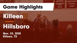 Killeen  vs Hillsboro  Game Highlights - Nov. 24, 2020