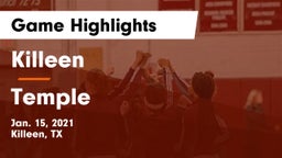 Killeen  vs Temple  Game Highlights - Jan. 15, 2021