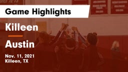Killeen  vs Austin  Game Highlights - Nov. 11, 2021