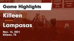 Killeen  vs Lampasas  Game Highlights - Nov. 16, 2021