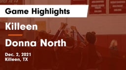 Killeen  vs Donna North  Game Highlights - Dec. 2, 2021